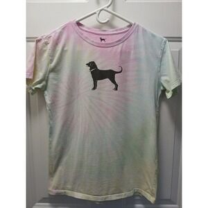 The Black Dog Pastel tie-dye t-shirt Martha's Vineyard  Ladies X- small Cotton